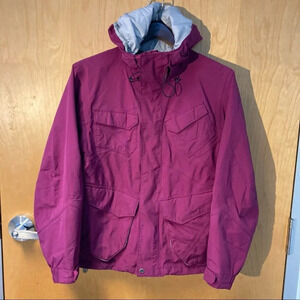 VOLCOM Sz XS Omega Gor-Tex V-Line Science Hooded Snow 06 Recco Short Snow Jacket